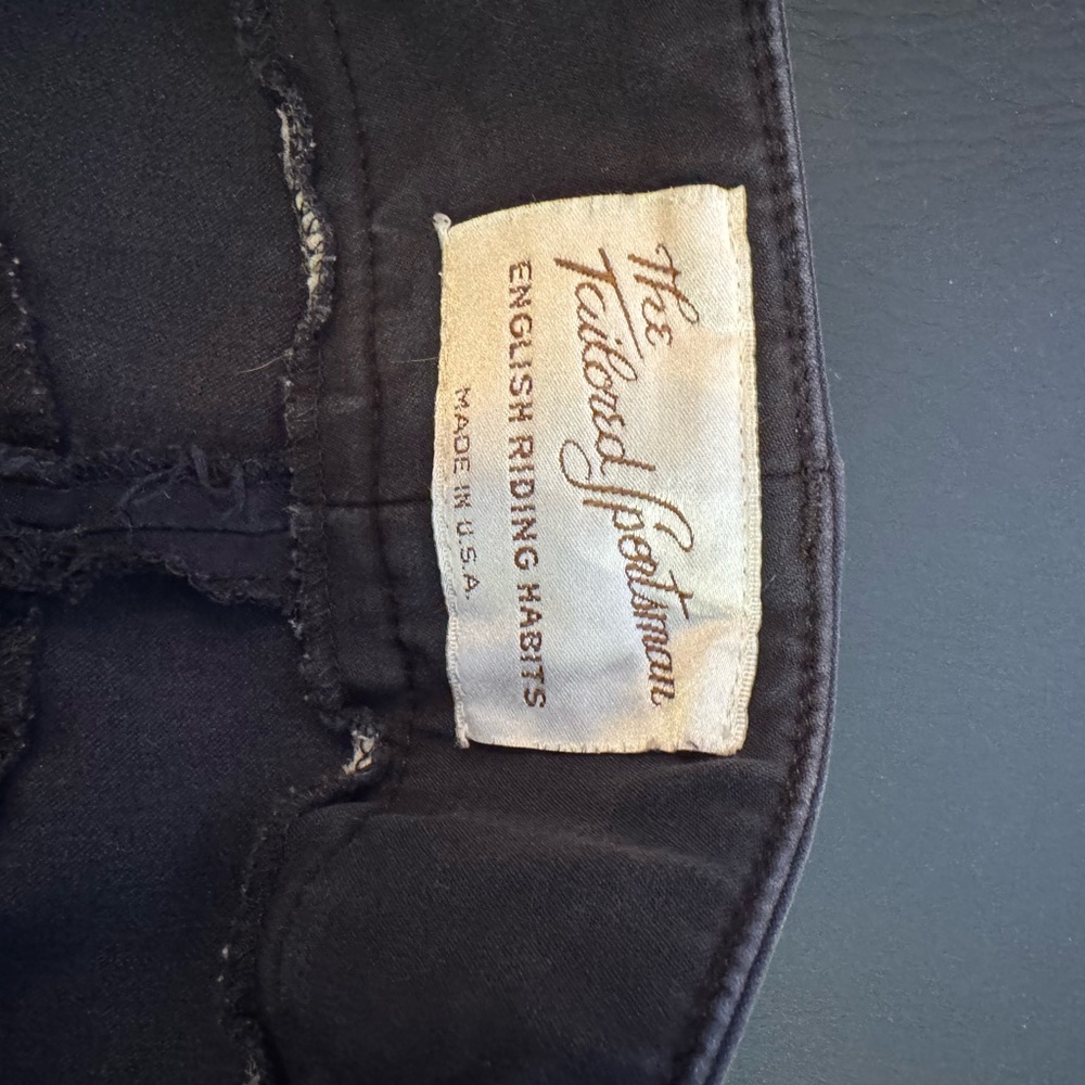 The Tailored Sportsman English Riding Habits- breeches/ riding pants. Size 28